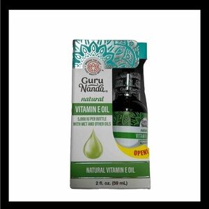 GuruNanda Pure & Natural Vitamin E Oil for Skin Scars, Face & Nails 5000 IU 2Oz